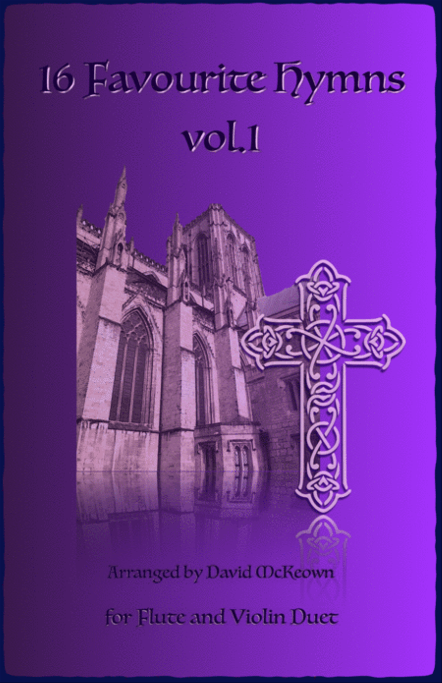 16 Favourite Hymns Vol.1 for Flute and Violin Duet Flute scores gallery preview page 1
