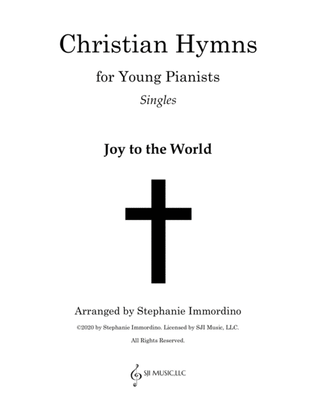 Christian Hymns for Young Pianists Singles: Joy to the World