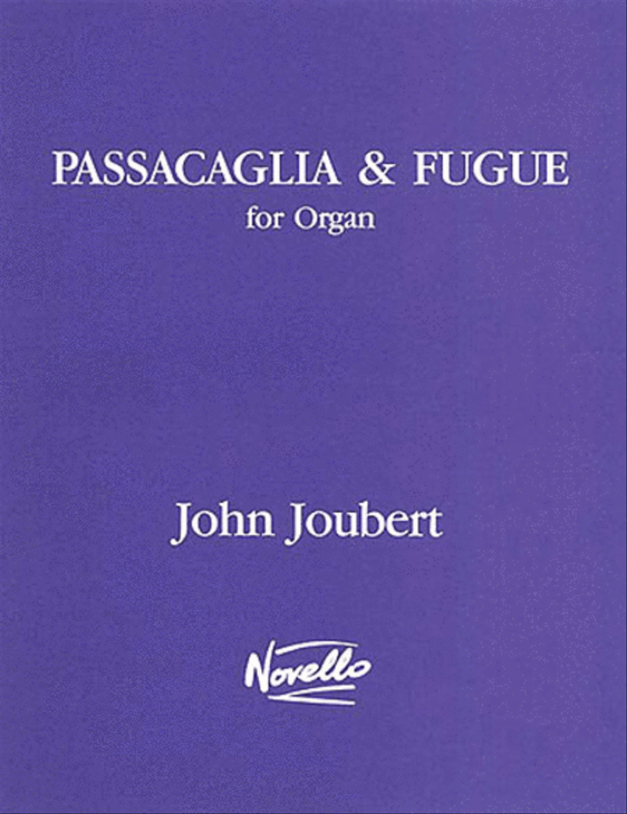 John Joubert: Passacaglia And Fugue Op.31