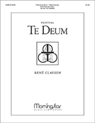 Book cover for Festival Te Deum (Choral Score)