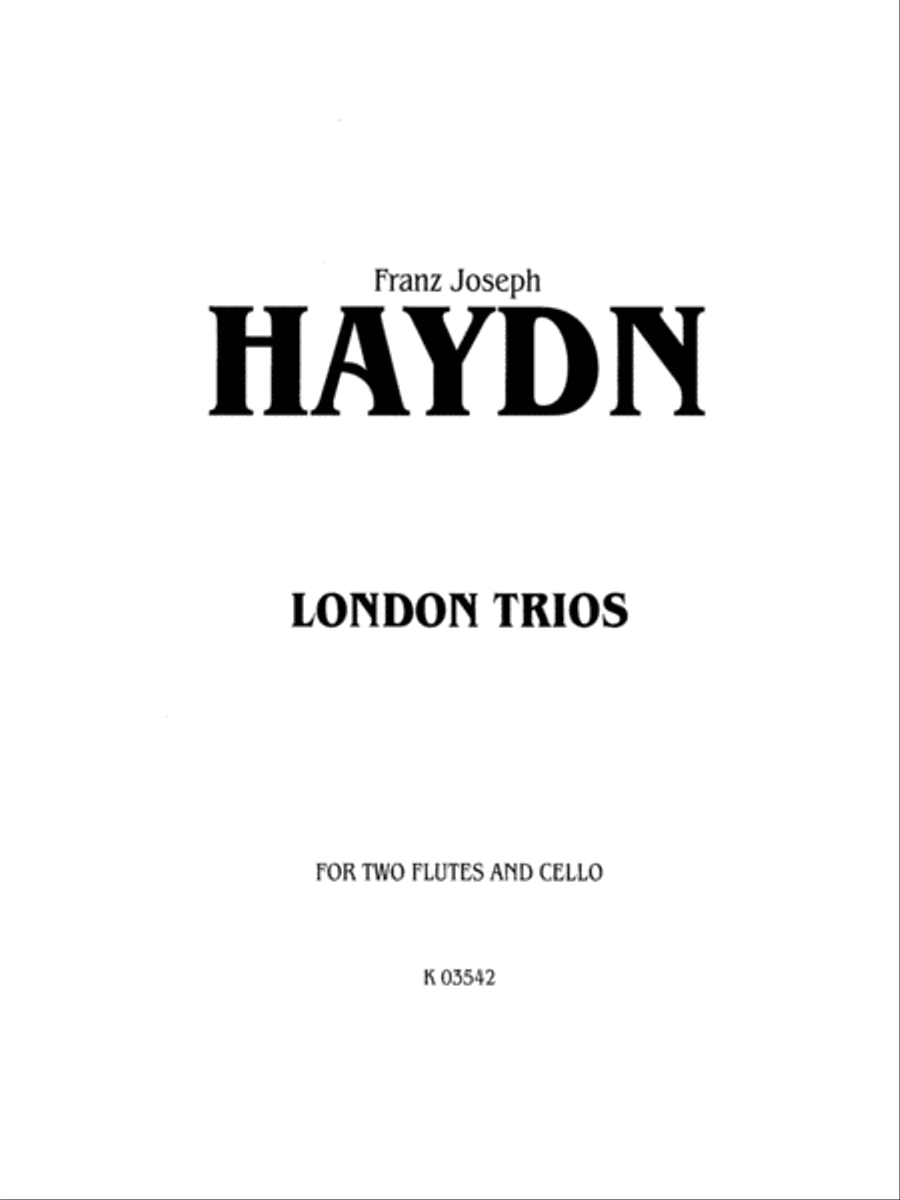 Four London Trios