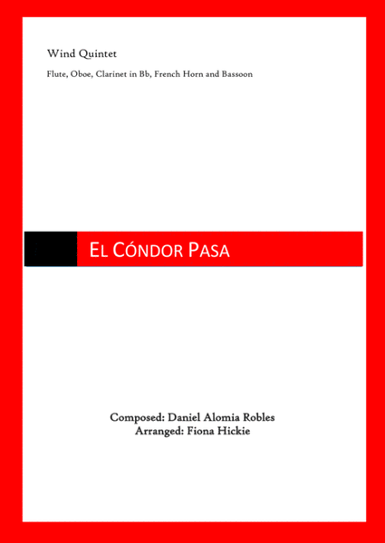 El Condor Pasa: Wind Quintet image number null