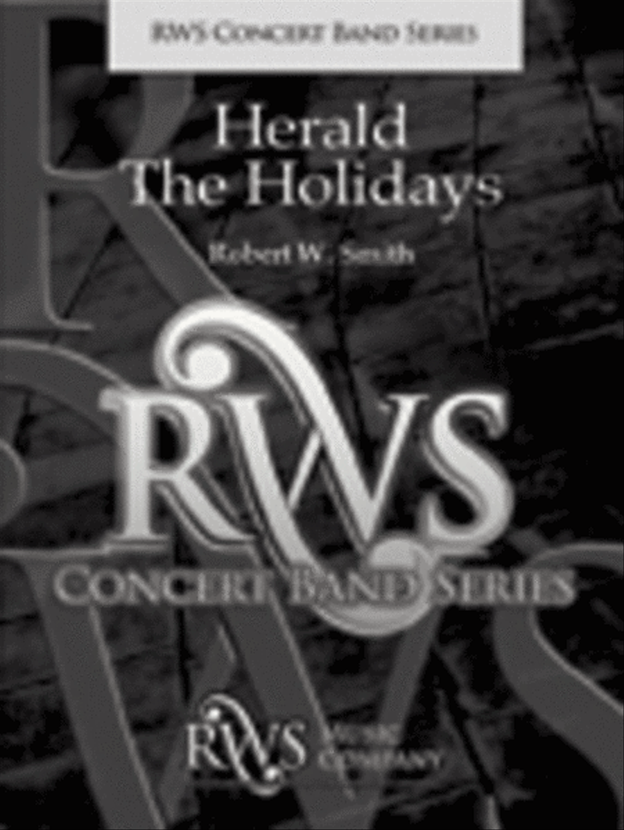 Herald the Holidays Concert Band scores gallery preview page 1