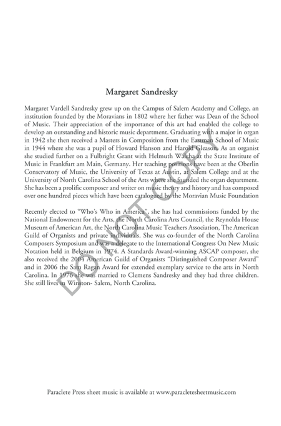 Psalm VIII Psalm VIII 4-Part scores gallery preview page 3