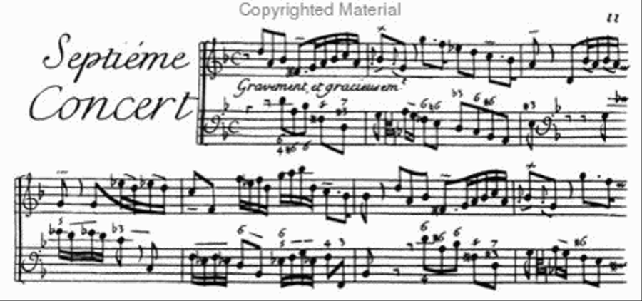 Concerts Royaux les gouts reunis - Ad libitum instrumentation