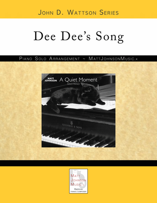 Dee Dee’s Song • John D. Wattson Series