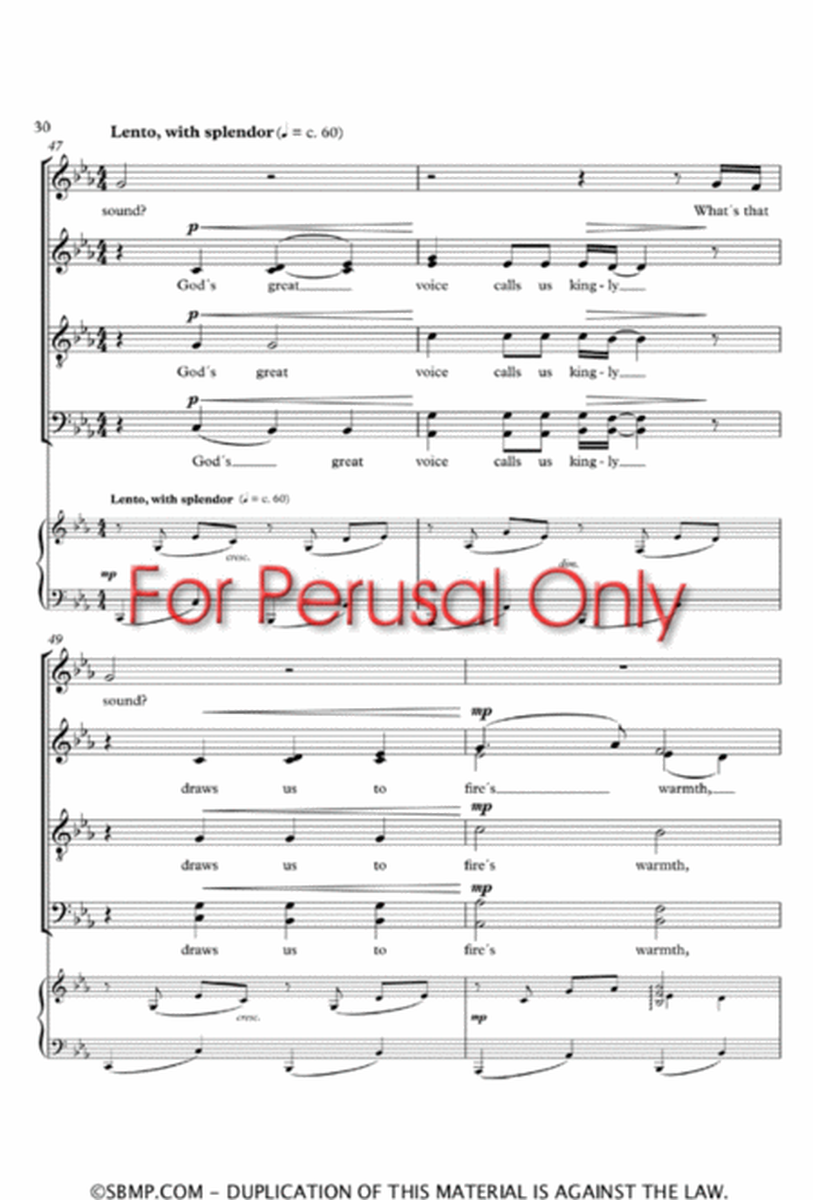 The Christmas Alleluias - SATB divisi Choral Book