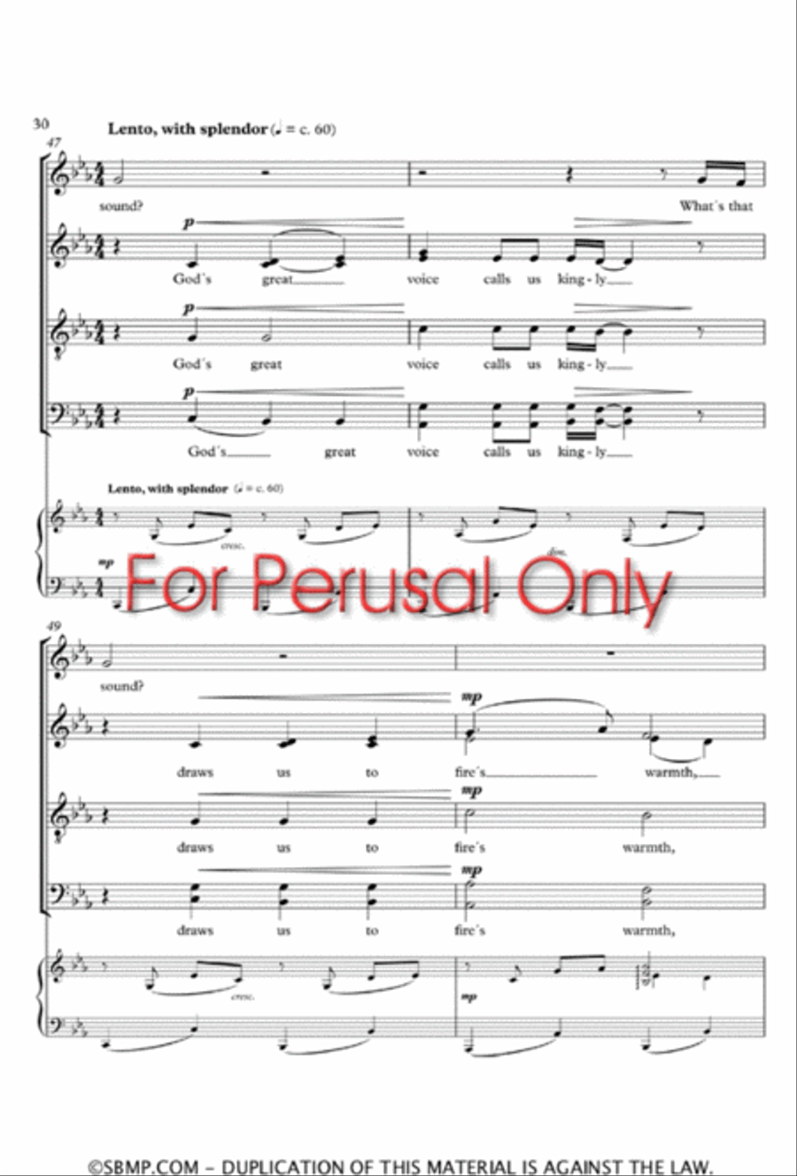 The Christmas Alleluias - SATB divisi Choral Book Divisi scores gallery preview page 30