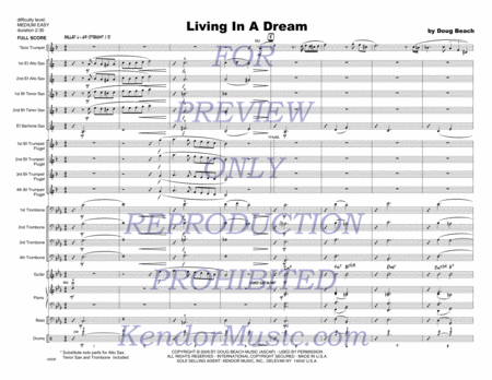 Living In A Dream (Full Score)