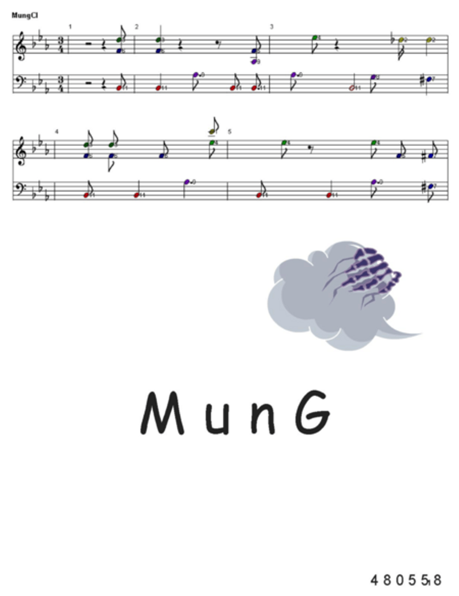 M U N G M U N G Flute Solo scores gallery preview page 1