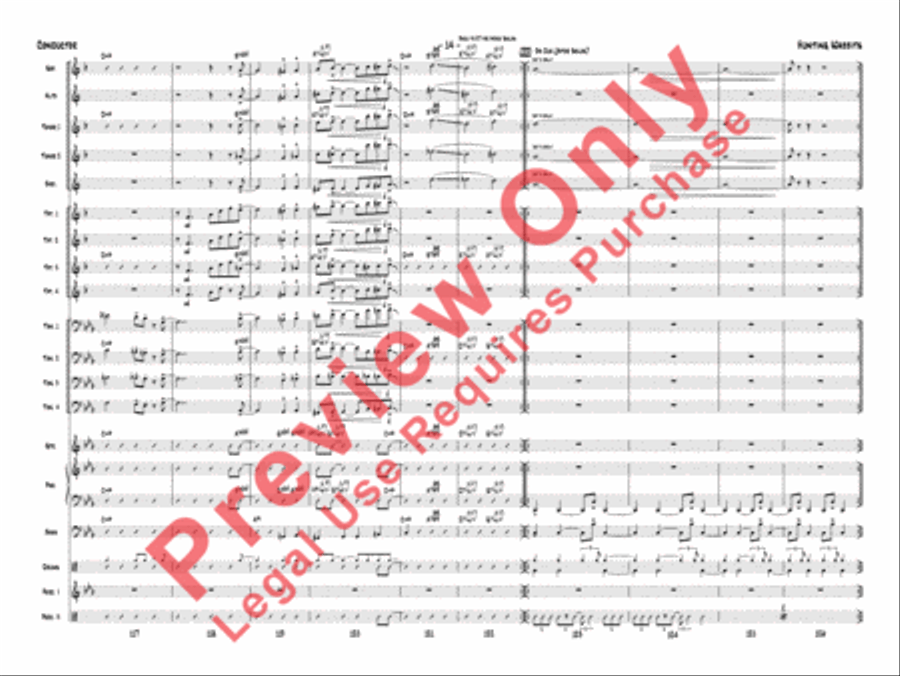 Hunting Wabbits Jazz Ensemble scores gallery preview page 41