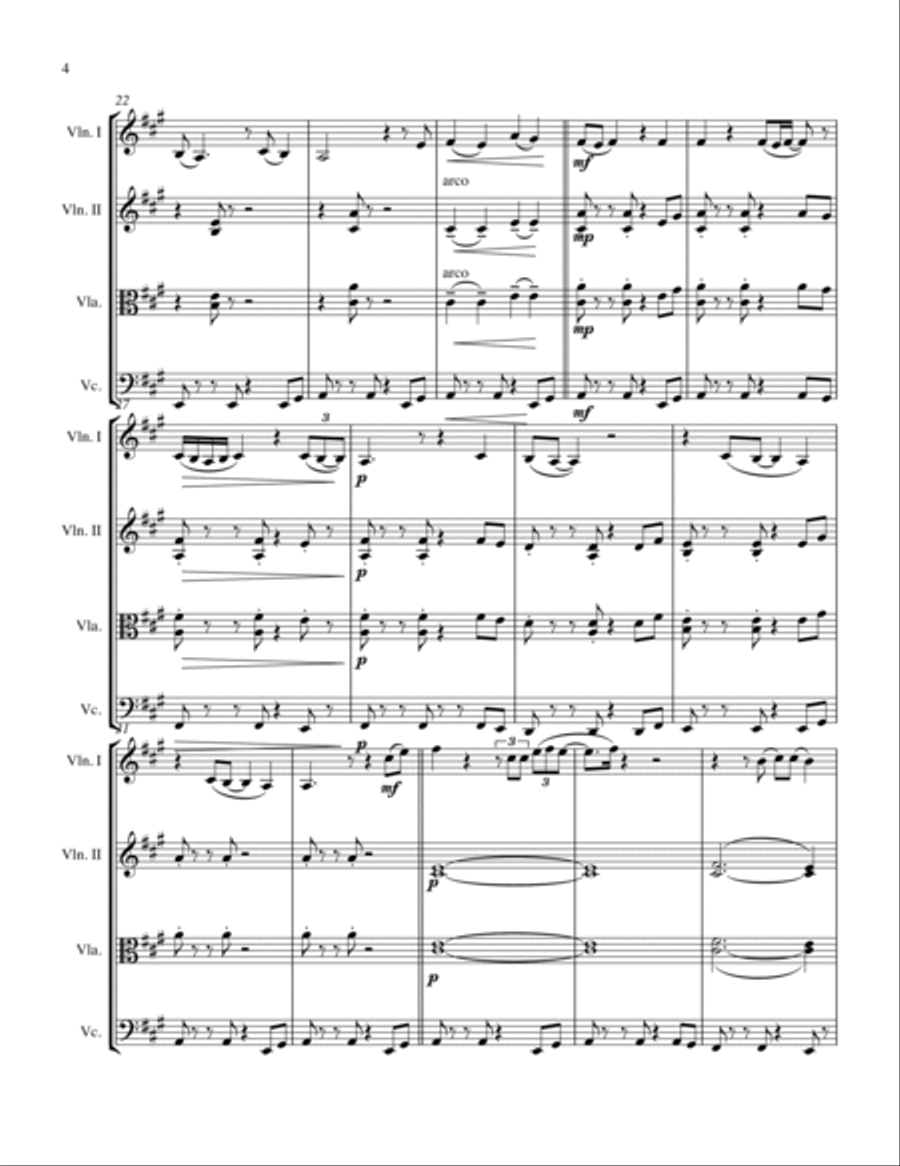 Stand By Me String Trio scores gallery preview page 6