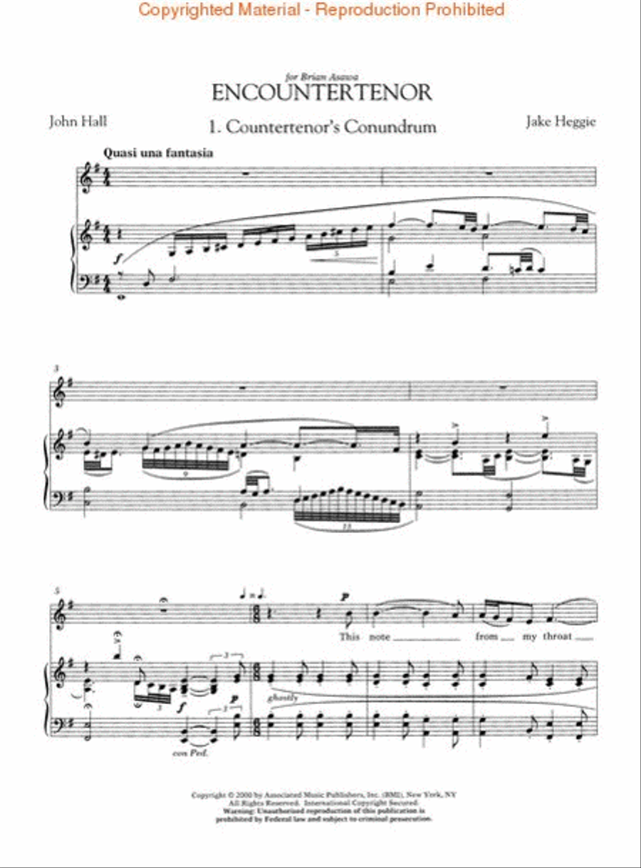 The Faces of Love Voice scores gallery preview page 2