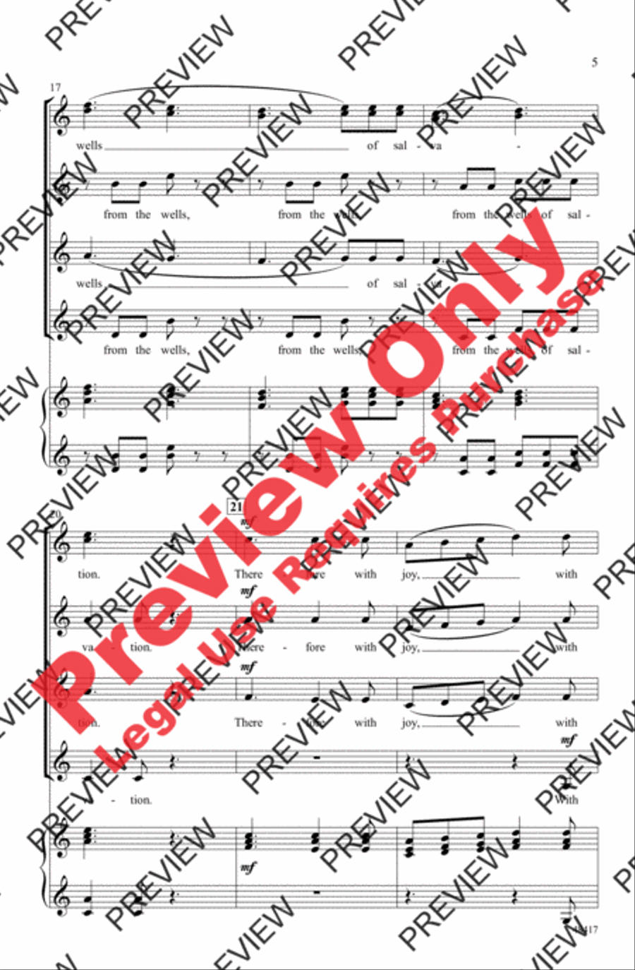Cry Out and Shout Cry Out and Shout Women's Choir scores gallery preview page 5