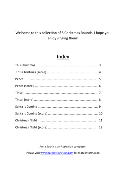 5 Christmas Rounds image number null