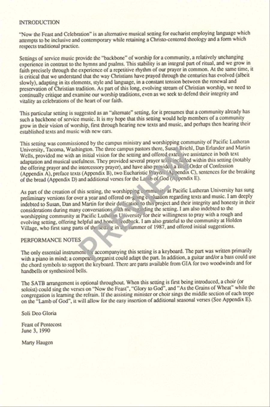 Now the Feast and Celebration 4-Part scores gallery preview page 4