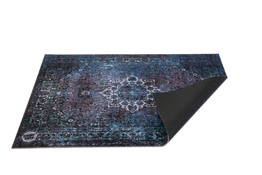 Vintage Persian Style Stage Mat Blue Musical Instruments scores gallery preview page 1