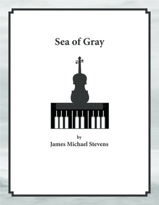 Book cover for Sea of Gray - Violin & Piano