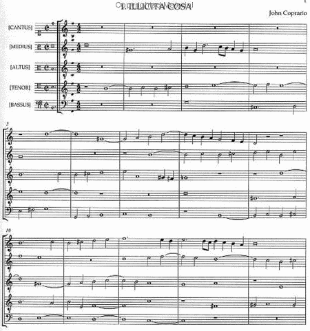 Eight 5-Part Consorts - Score and Parts