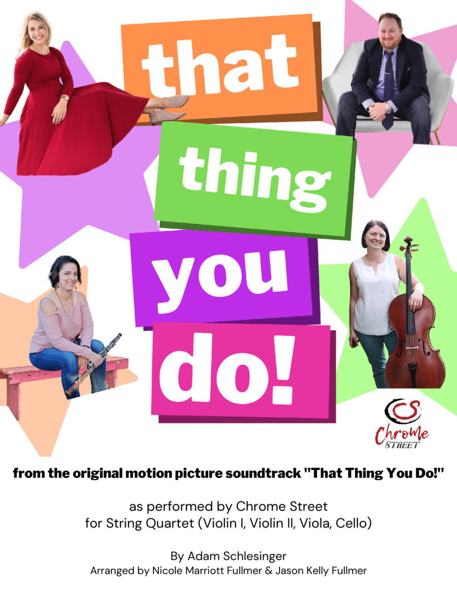 That Thing You Do! String Quartet scores gallery preview page 1