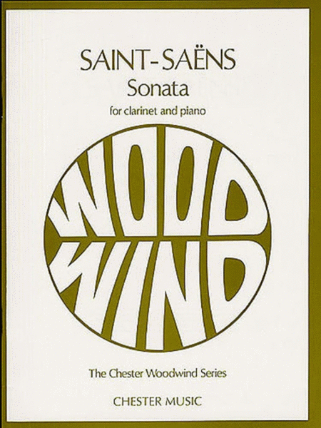 Saint Saens Sonata Op 167 Clar/Piano
