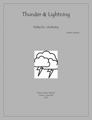 Thunder & Lightning for Full Orchestra