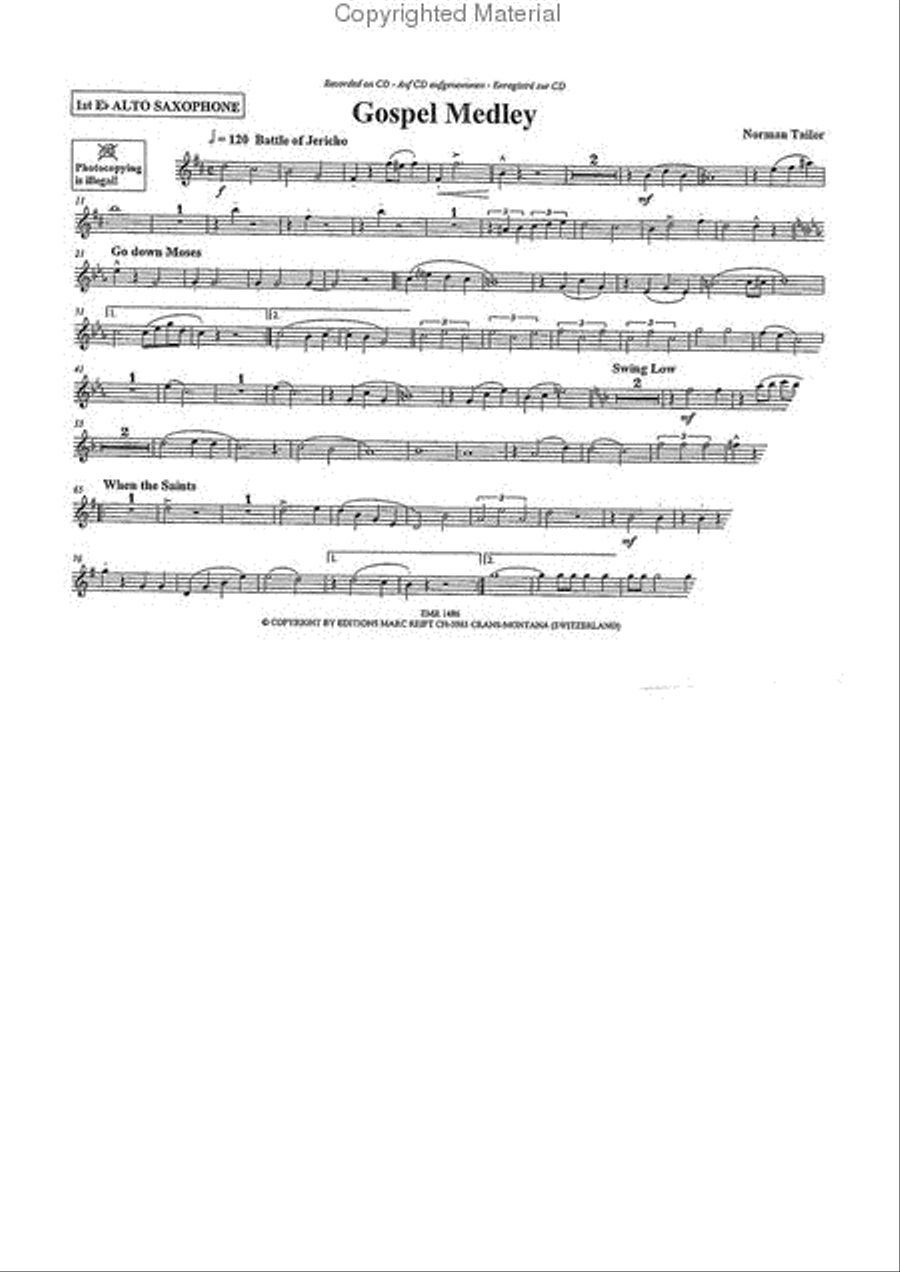 Play The 1st Alto Saxophone With The Marc Reift Orchestra Concert Band scores gallery preview page 5