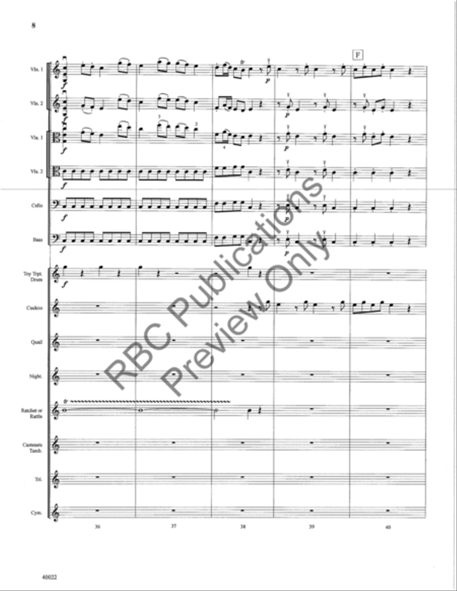 Toy Symphony Toy Symphony String Orchestra scores gallery preview page 11