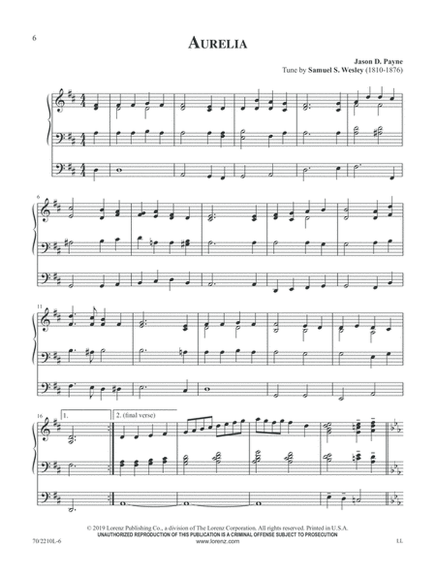 Festive Hymn Tune Harmonizations, Vol. 2
