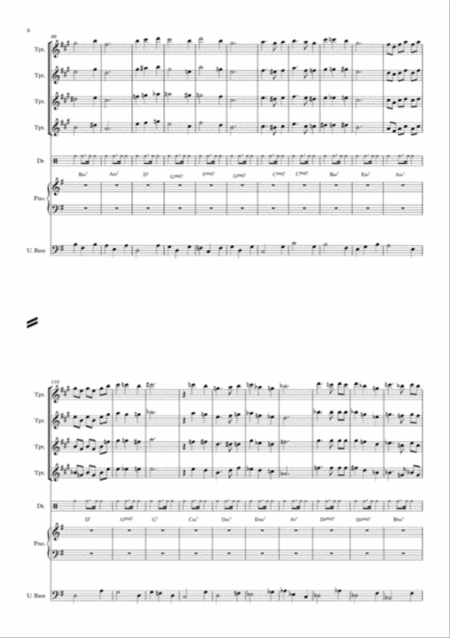 jossy tune Small Ensemble scores gallery preview page 6