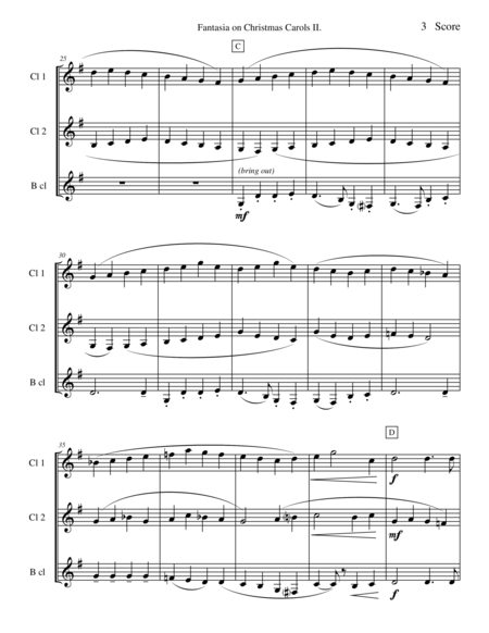 Vaughn Williams - Somerset - Clarinet Trio image number null