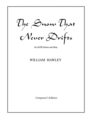 Book cover for The Snow That Never Drifts
