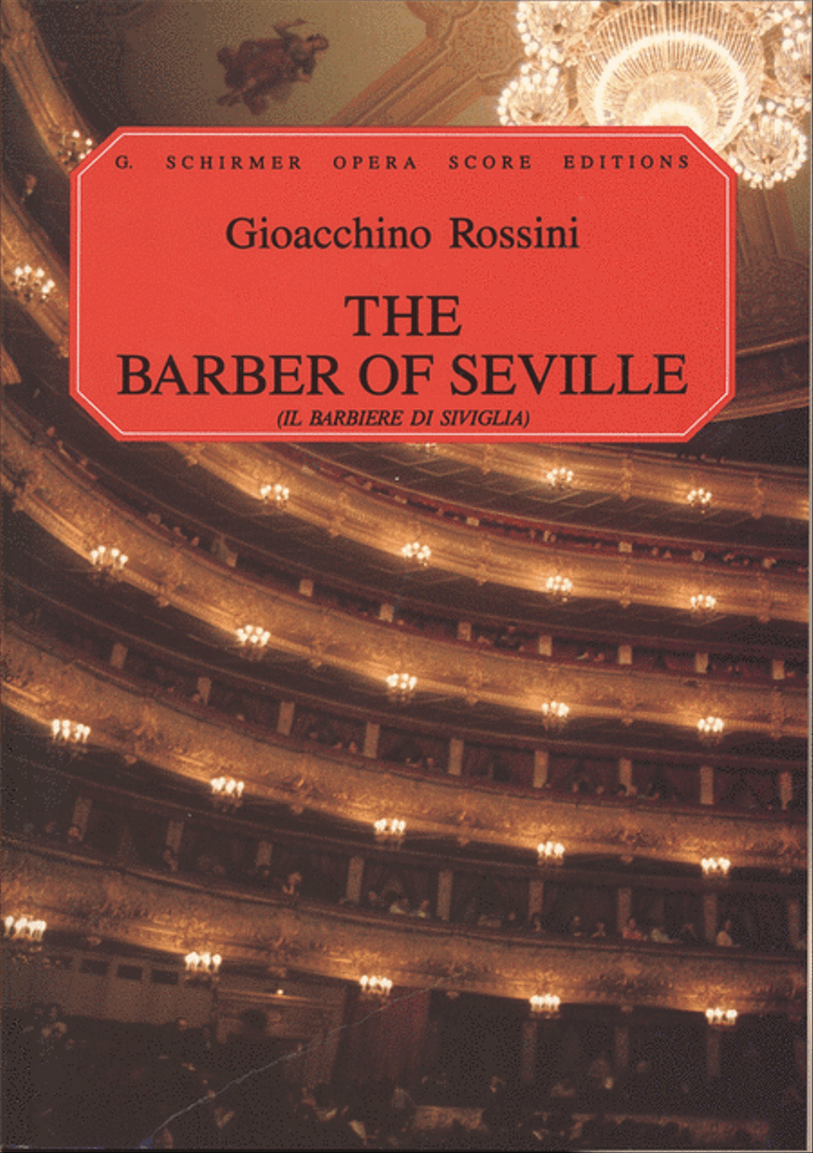 Il barbiere di Siviglia Il barbiere di Siviglia Voice scores gallery preview page 1