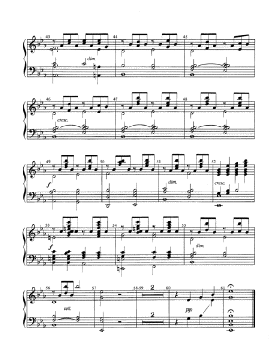 O Lord, Most Holy O Lord, Most Holy Choir scores gallery preview page 3