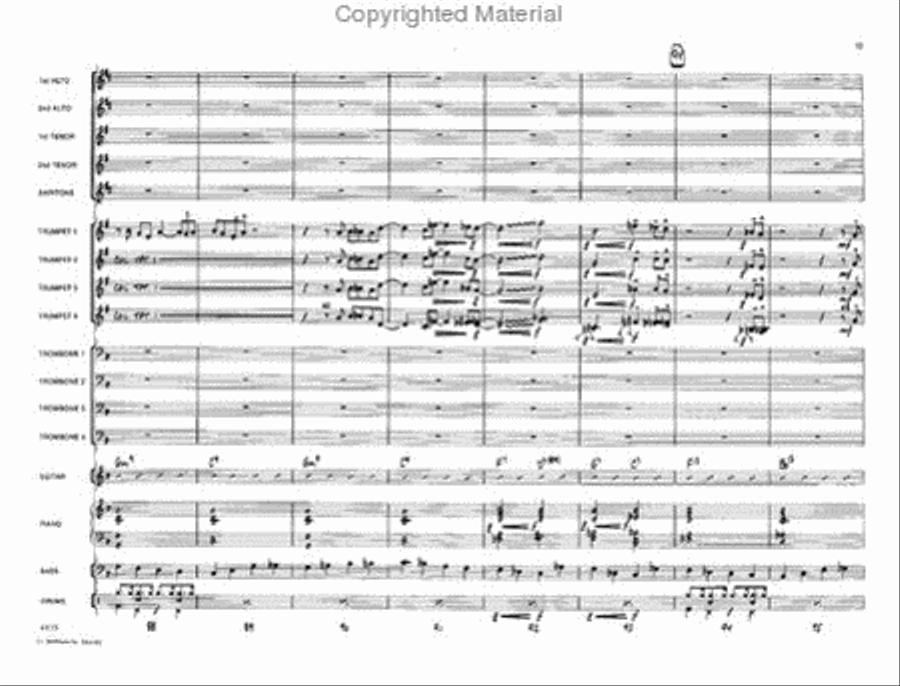 No Scuffle Shuffle No Scuffle Shuffle Jazz Ensemble scores gallery preview page 13