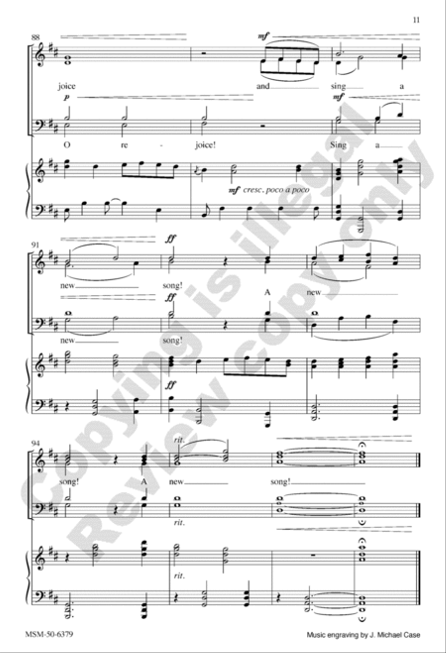 Rejoice and Sing 4-Part scores gallery preview page 11