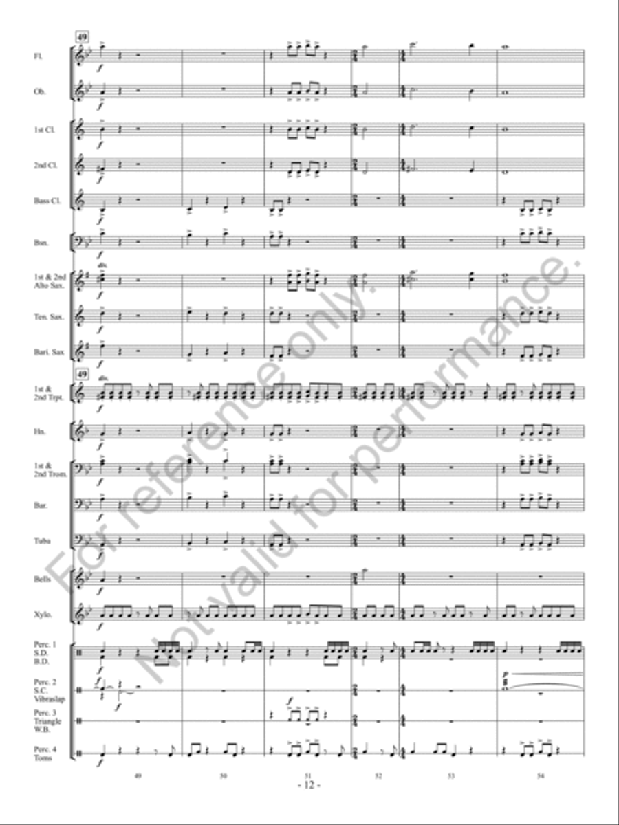 Hidden Gems Concert Band scores gallery preview page 13