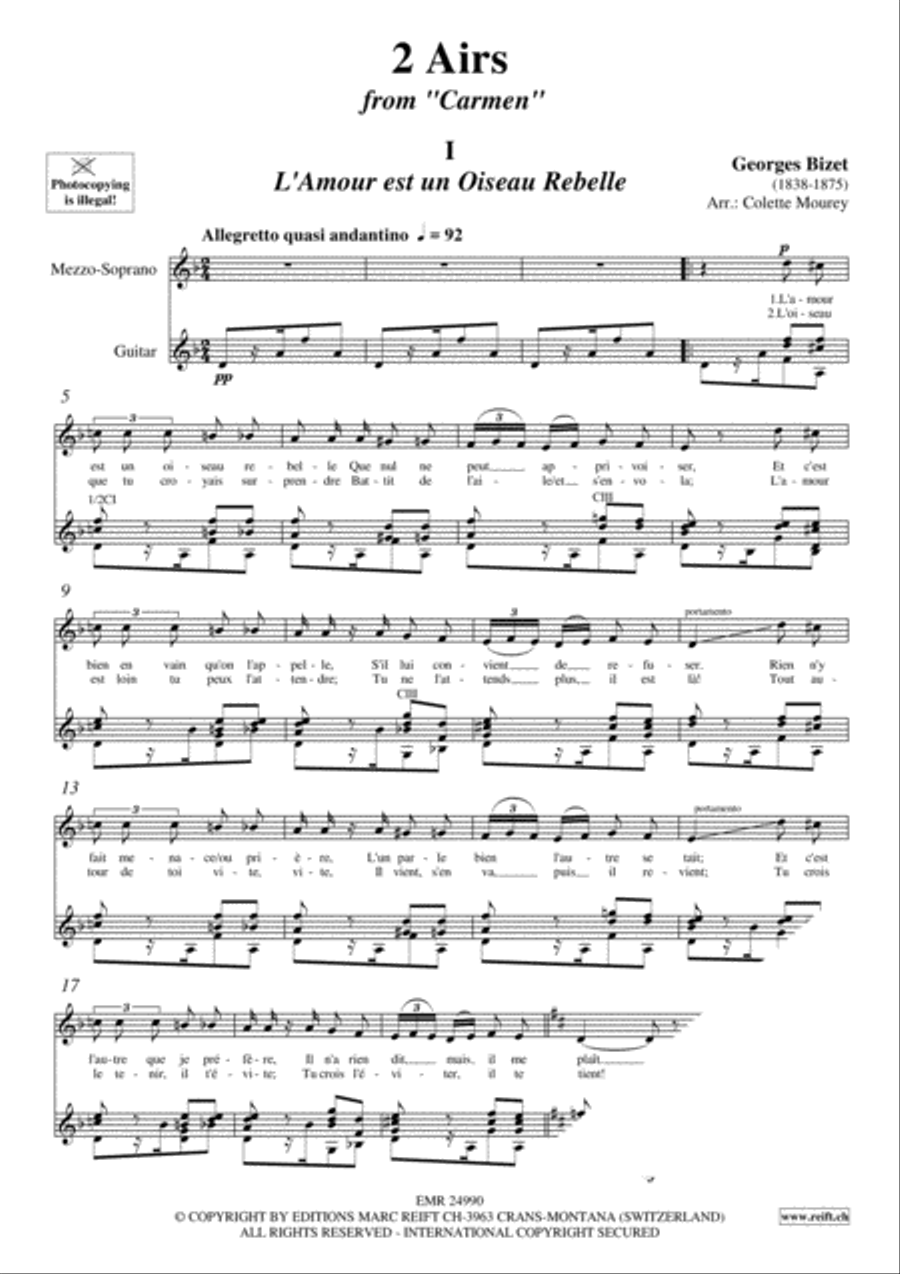 2 Airs Guitar scores gallery preview page 3