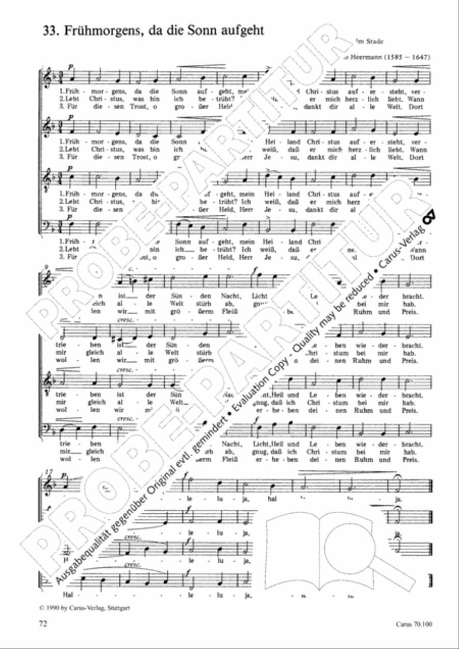 Geistliches Chorbuch der Romantik Choir scores gallery preview page 73