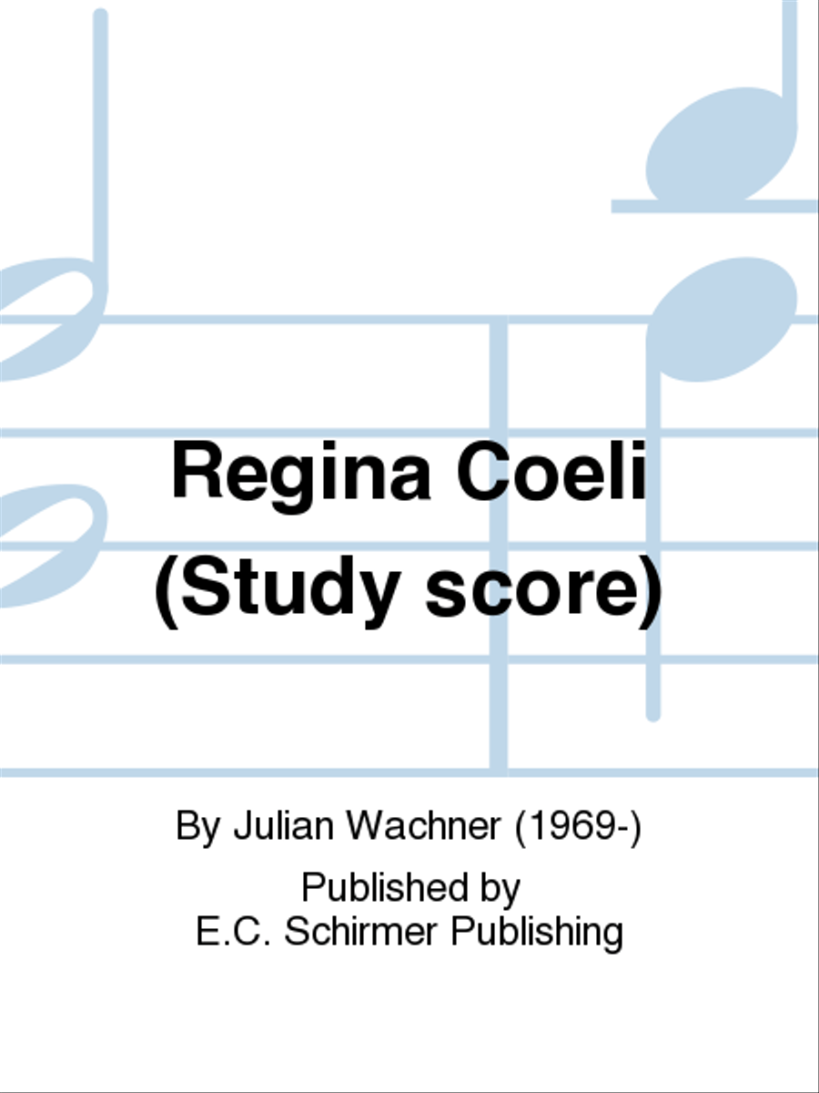 Regina Coeli (Study Score) Choir scores gallery preview page 1