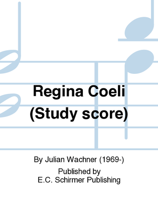 Book cover for Regina Coeli (Study Score)