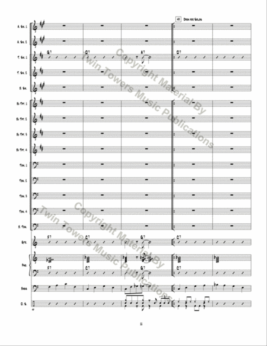 Super 20 Stomp Super 20 Stomp Jazz Ensemble scores gallery preview page 12