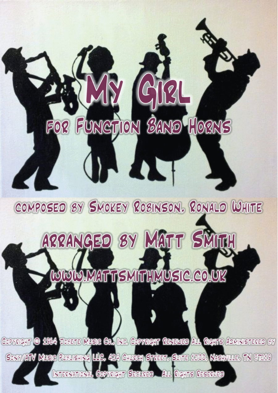 My Girl Voice scores gallery preview page 1