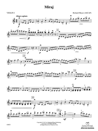 Miraj: 1st Violin