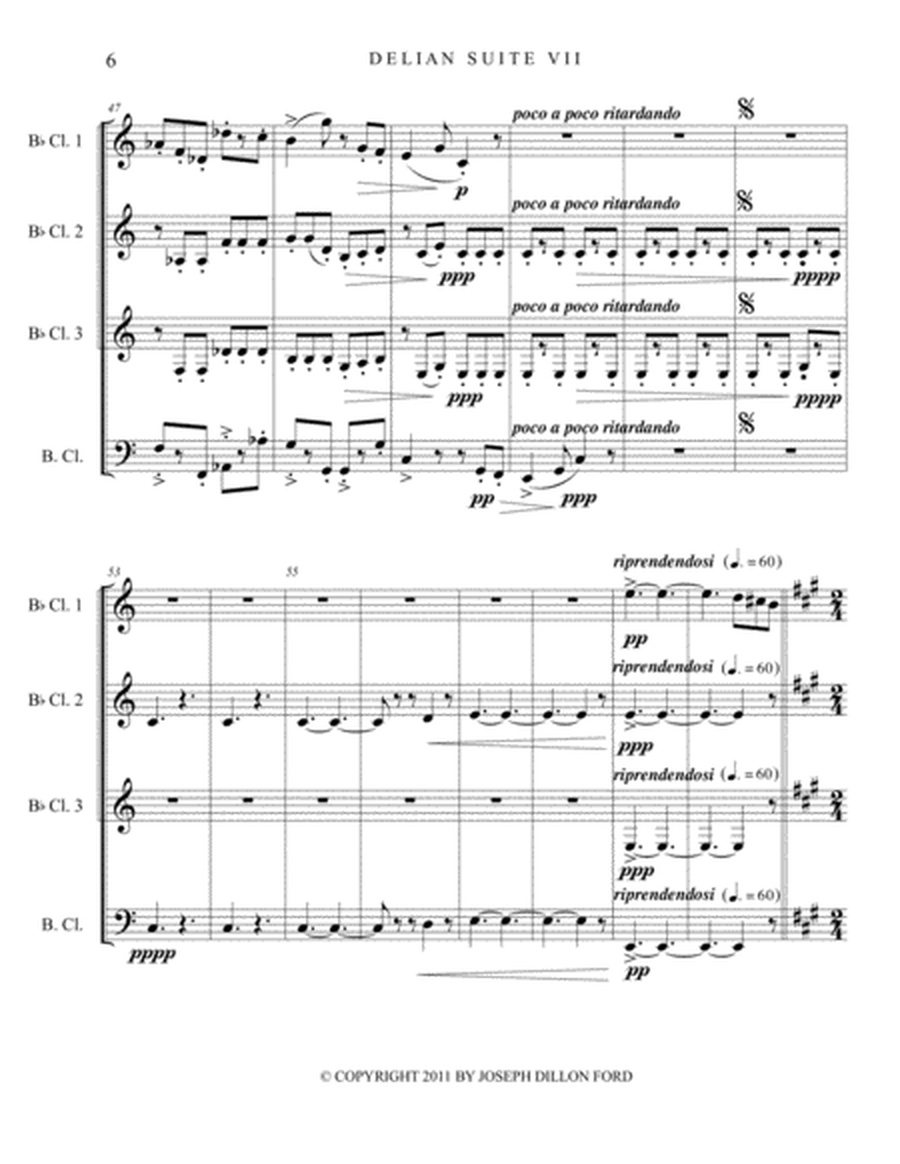 Robin Hood & His Merry Men (Scherzo) for clarinet quartet image number null