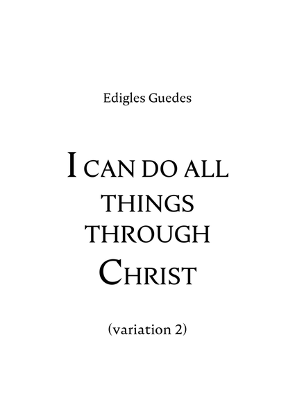 I can do all things through Christ (variation 2) image number null