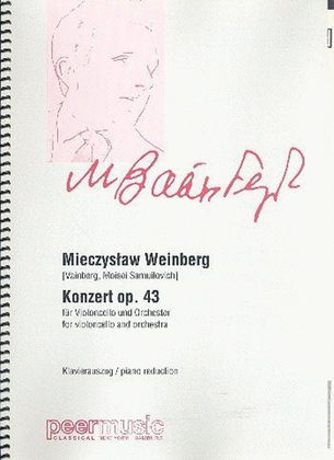 Book cover for Concerto Op.43 Für Violoncello und Orchester