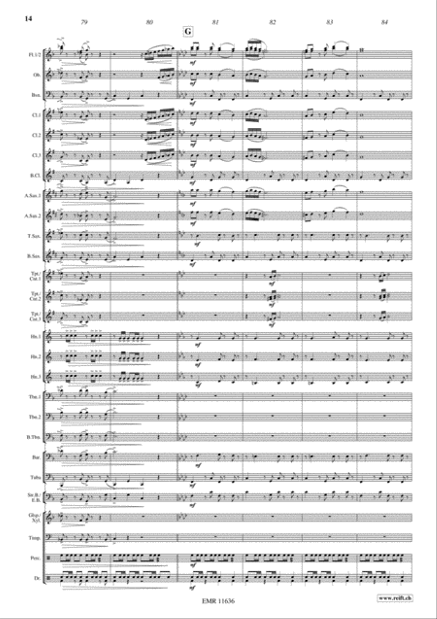 For Your Eyes Only For Your Eyes Only Concert Band scores gallery preview page 15