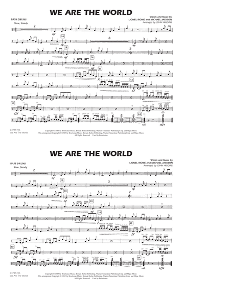 We Are The World - Multiple Bass Drums
