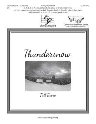Book cover for Thundersnow (Full Score)